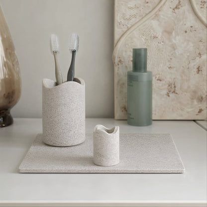 Premium Ceramic Toothbrush Holder Set(3pc)