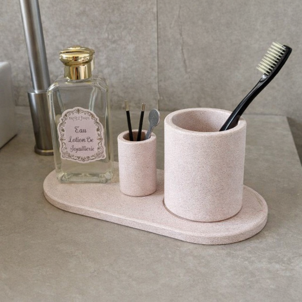 Premium Ceramic Toothbrush Holder Set(3pc)