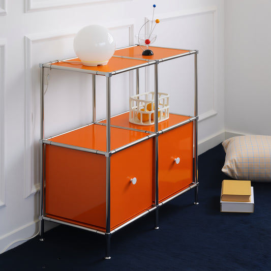 DIY Modular Furniture 310 Drawer Unit (2-Tier × 2-Column, 2 Drawers) - close up