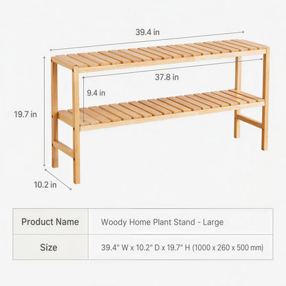 Solid Wood Plant Stand