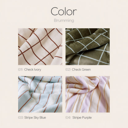 Blooming Flannel Microfiber All-Season Sherpa Blanket
