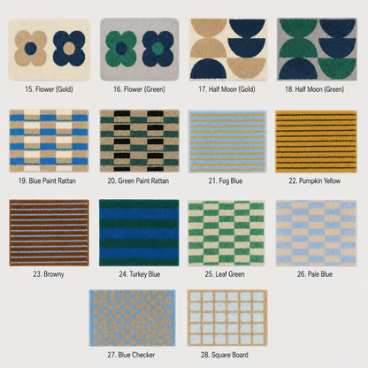 Jacquard Geo Mat