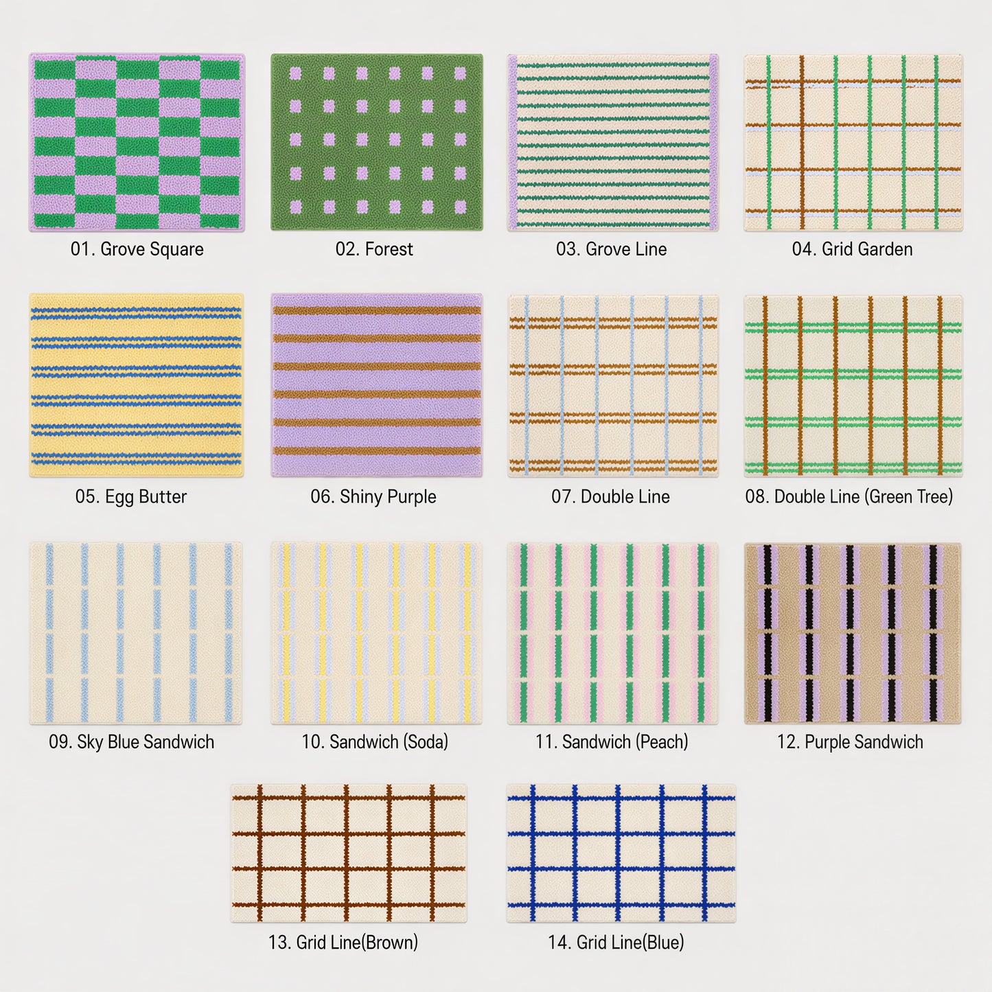 Jacquard Geo Mat