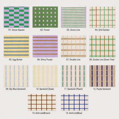Jacquard Geo Mat