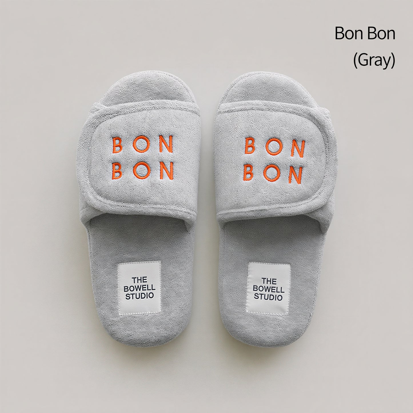 BWTZ Terry Velcro Memory Foam House Slippers