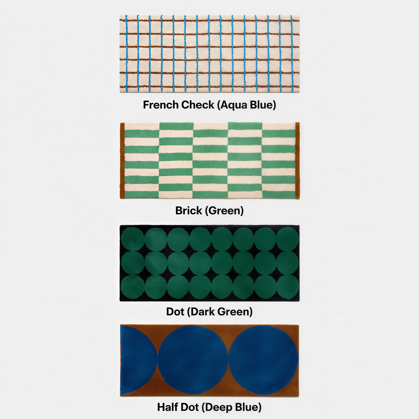 BWTZ Soft Step Long-Pile Bedroom Rug