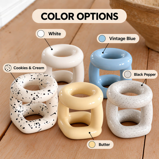 Coconut Ceramic Toothbrush Holder