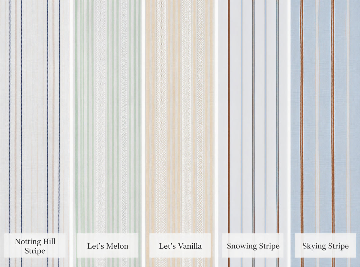 Notting Hill Stripe Vintage Door Curtain