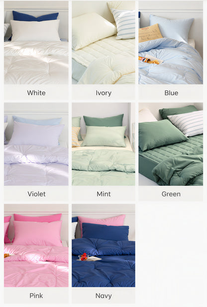 Self-Warming Stripe Comforter Set