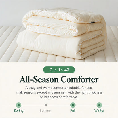 Castella Stripe Cloud Comforter Set