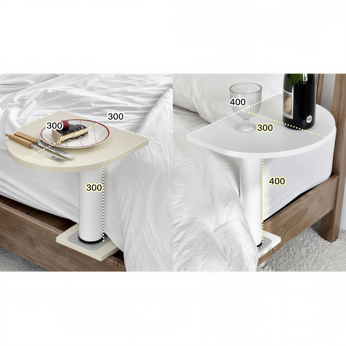Dalia Slim Side Table Shelf