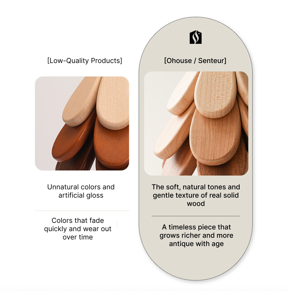 Jolly Premium Hardwood Standing Pot Trivet