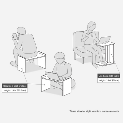 Gran Flex Convertible Side Table