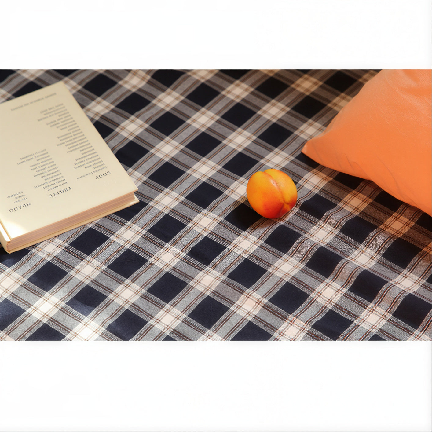 Vintage Check Cotton Mattress Fitted Sheet - lifestyle