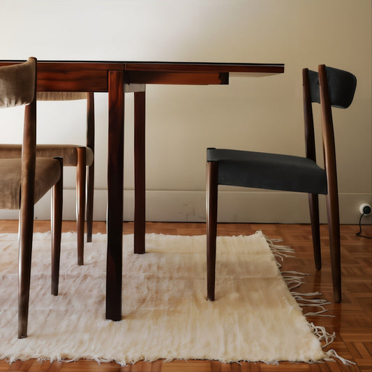 Natural Cotton Fringe Rug