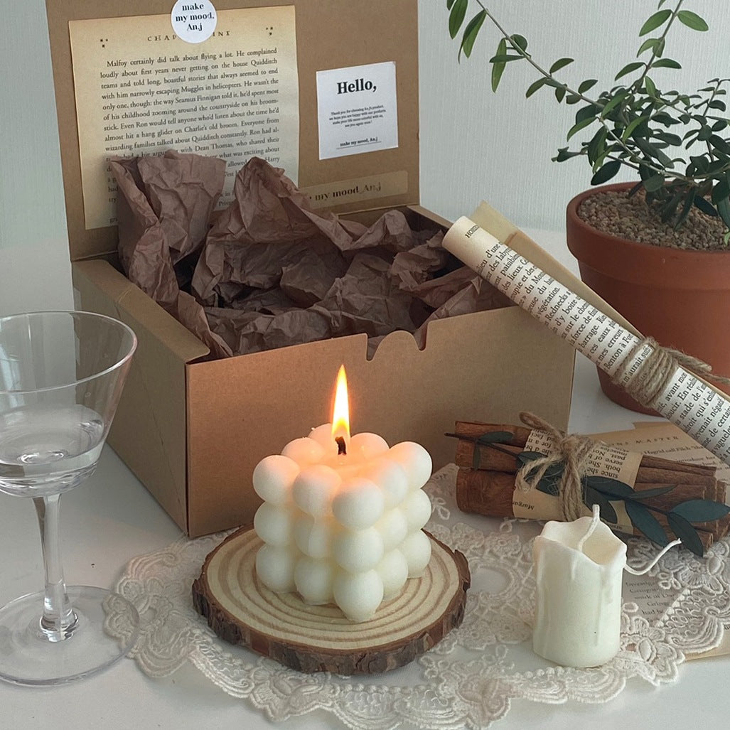 6-Piece Bubble Candle & Home Décor Gift Set
