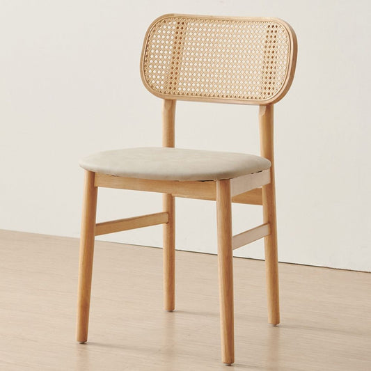 Rattan Back Dining Chair