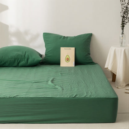 Pure Touch Antibacterial Washed Mattress Fitted Sheet - lifestyle