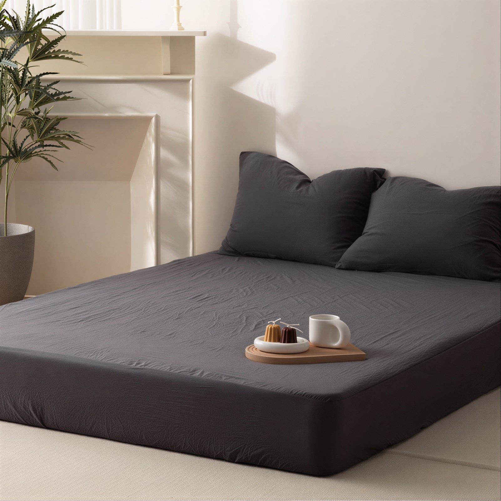 Pure Touch Antibacterial Washed Mattress Fitted Sheet - image 6 of 7
