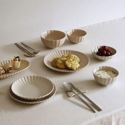 Shell Dinnerware Set for 2 (14-Piece)