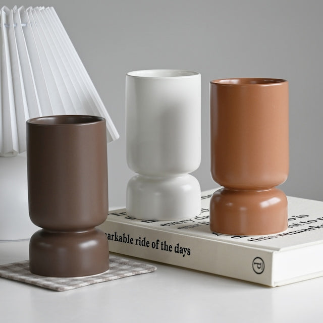 Ceramic Pedestal Mug – Sculptural Decor Piece
