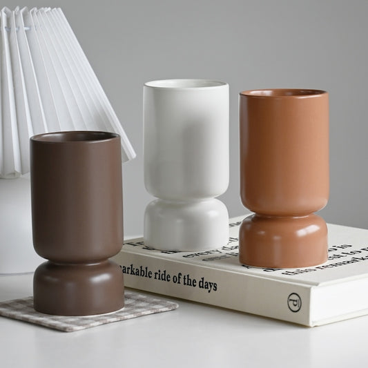 Ceramic Pedestal Mug – Sculptural Decor Piece