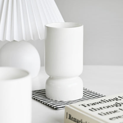 Ceramic Pedestal Mug – Sculptural Decor Piece - lifestyle