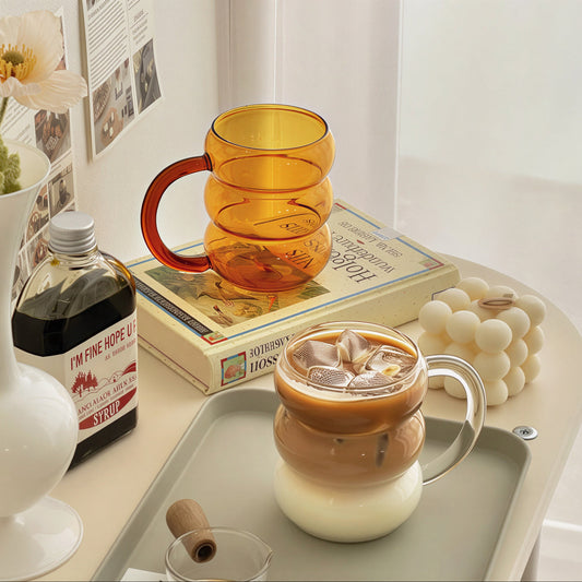 Bubble Heat-Resistant Glass Mug