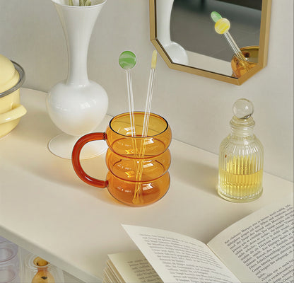 Bubble Heat-Resistant Glass Mug - image 5 of 5