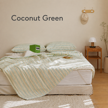 Dear Summer Seersucker Summer Comforter Set