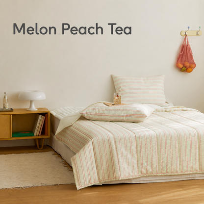 Dear Summer Seersucker Summer Comforter Set