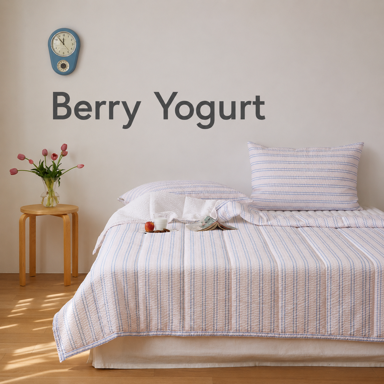 Dear Summer Seersucker Summer Comforter Set