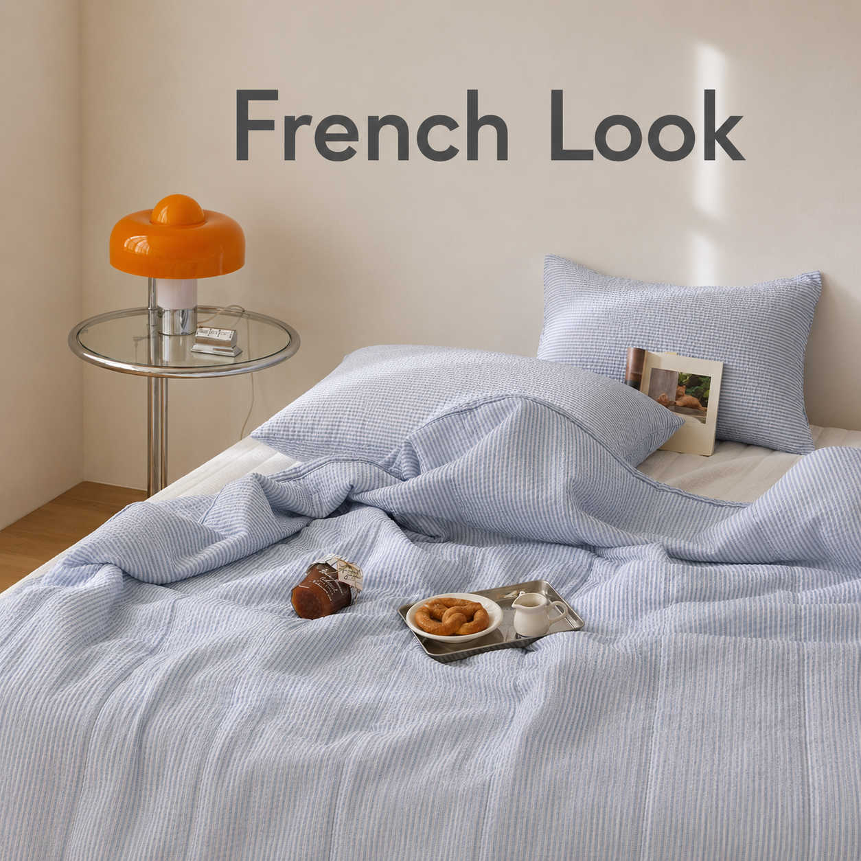 Dear Summer Seersucker Summer Comforter Set