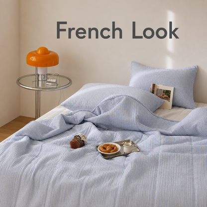 Dear Summer Seersucker Summer Comforter Set