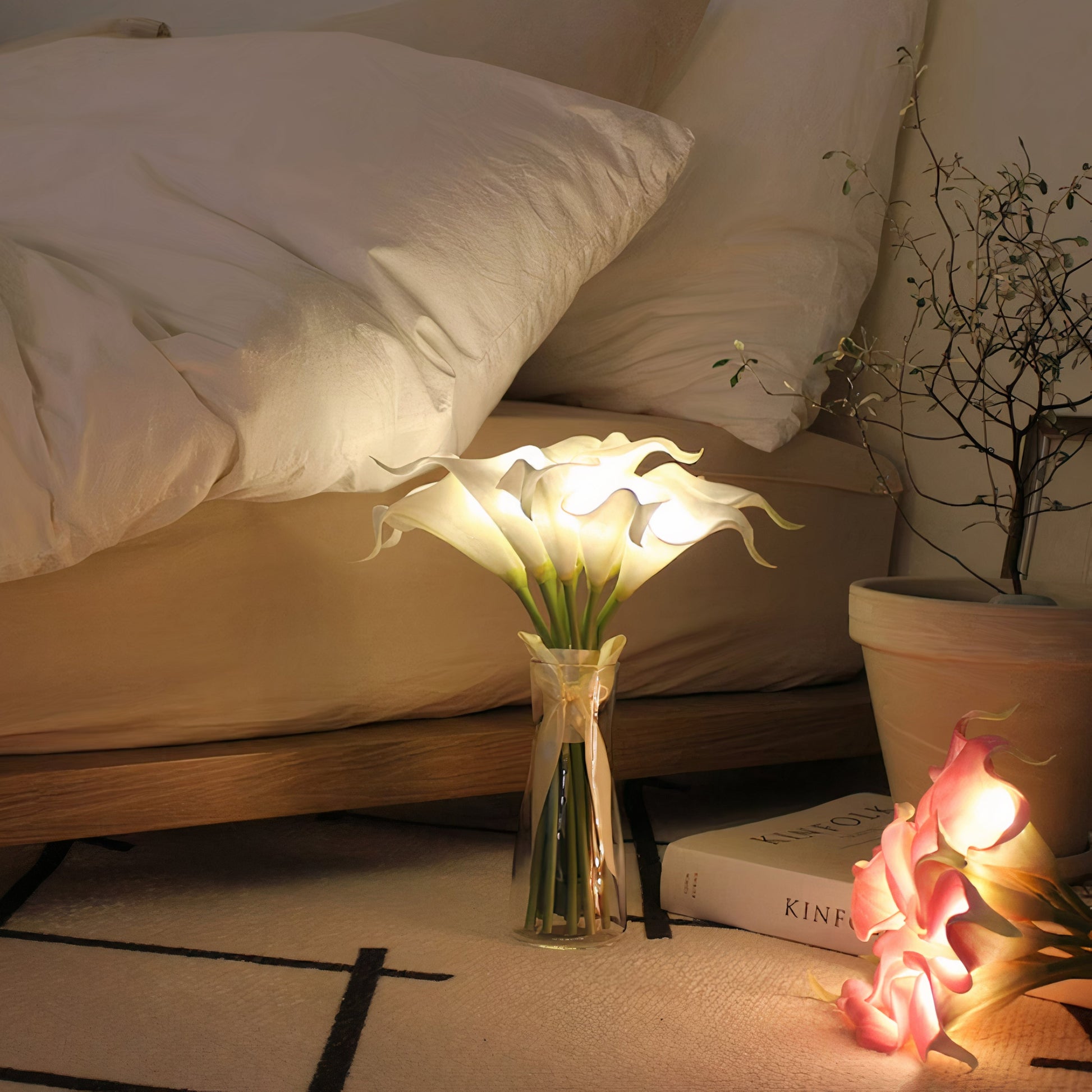 lily flower lamp Calla Lily Bouquet Lamp – Ohouse USA