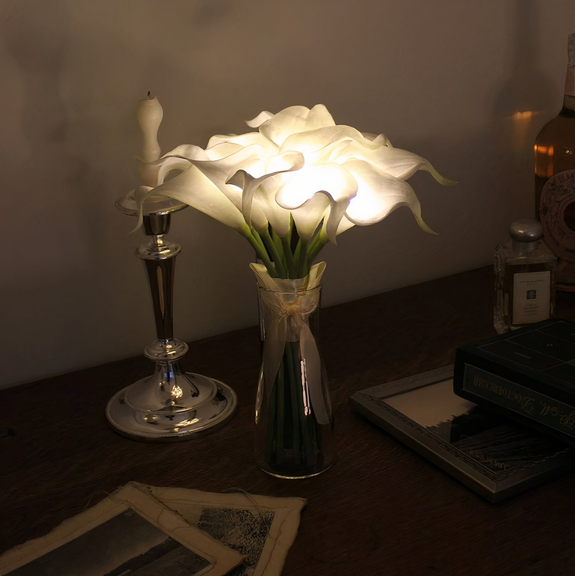 flower lamp lily Calla Lily Bouquet Lamp – Ohouse USA