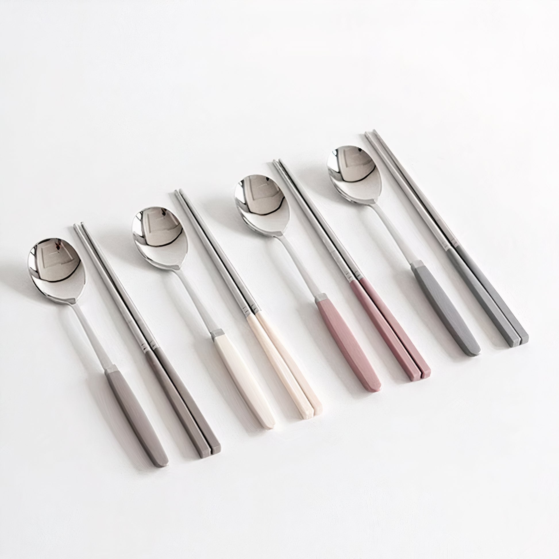 Kamome Velvet-Tone Spoon & Chopsticks Set of 2 - detail view