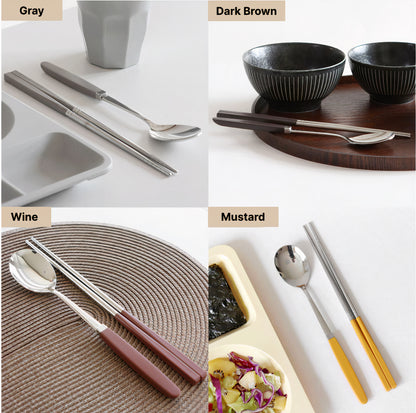 Kamome Velvet-Tone Spoon & Chopsticks Set of 2 - image 8 of 8