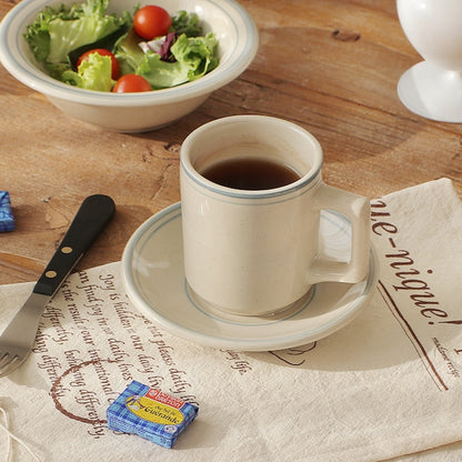 Fog Line Coffee Cup & Saucer Set