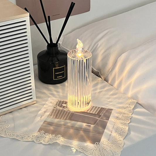 Silhouette LED Candle Lamp