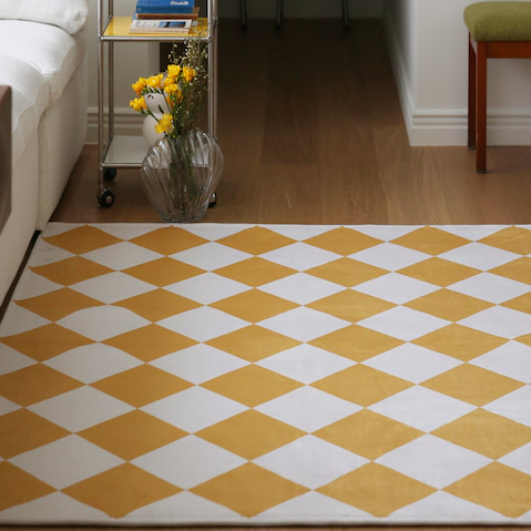 Two-Tone Modern Area Rug
