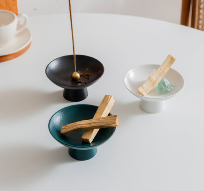 Ceramic Bowl Shaped Tray