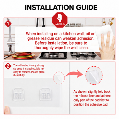 Smart Adhesive Stainless Steel Sink Sponge Holder