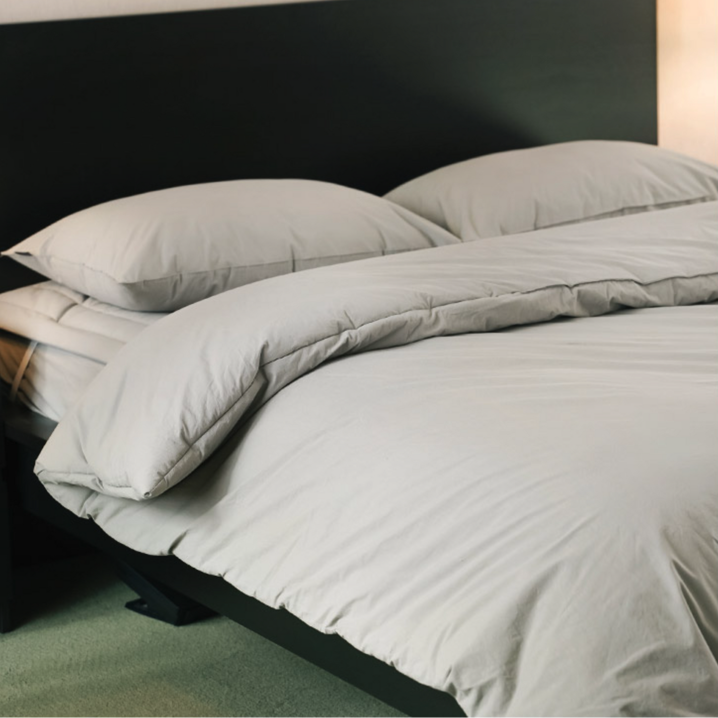 Around Hotel Bedding 60s High Density Cotton Fitted Sheet - image 7 of 8
