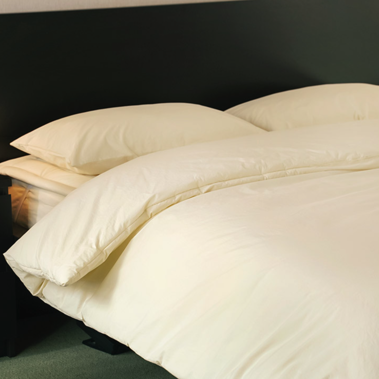 Around Hotel Bedding 60s High Density Cotton Fitted Sheet - image 5 of 8