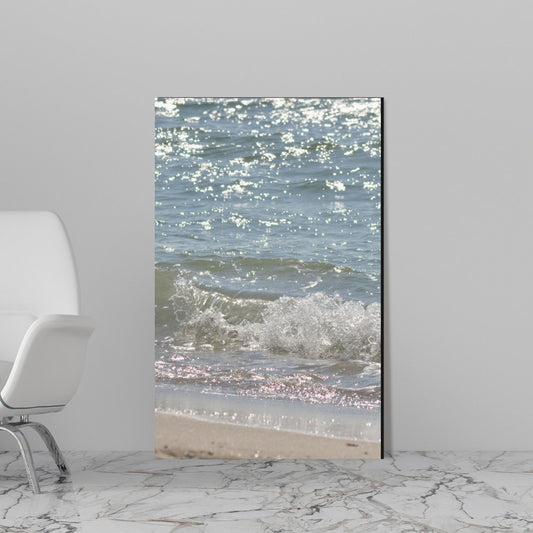 Ocean Wave Foldable Floor Coffee Table