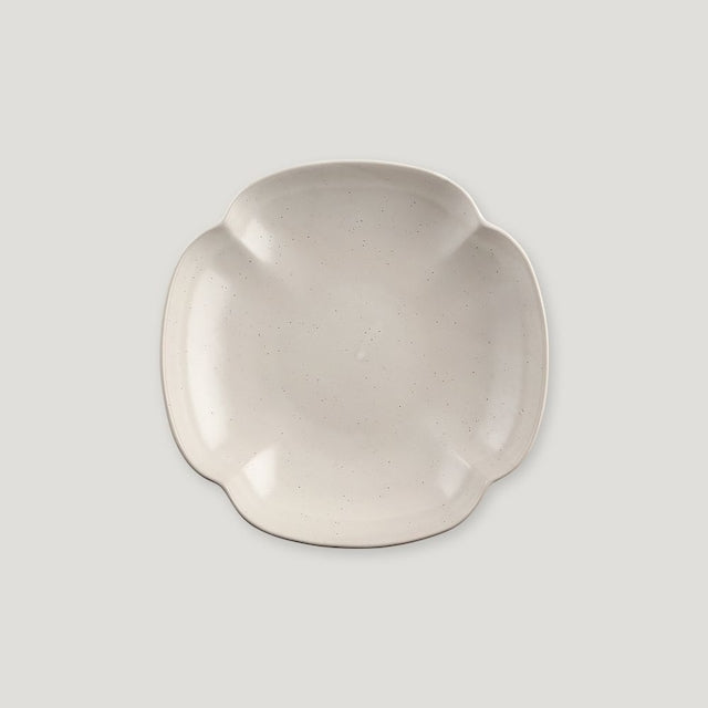 Sunlit Shell Ceramic Pasta Bowl
