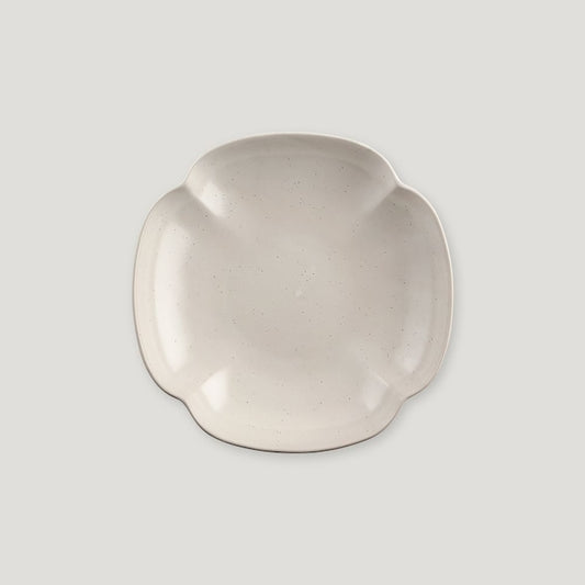 Sunlit Shell Ceramic Pasta Bowl