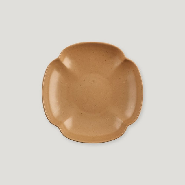 Sunlit Shell Ceramic Pasta Bowl