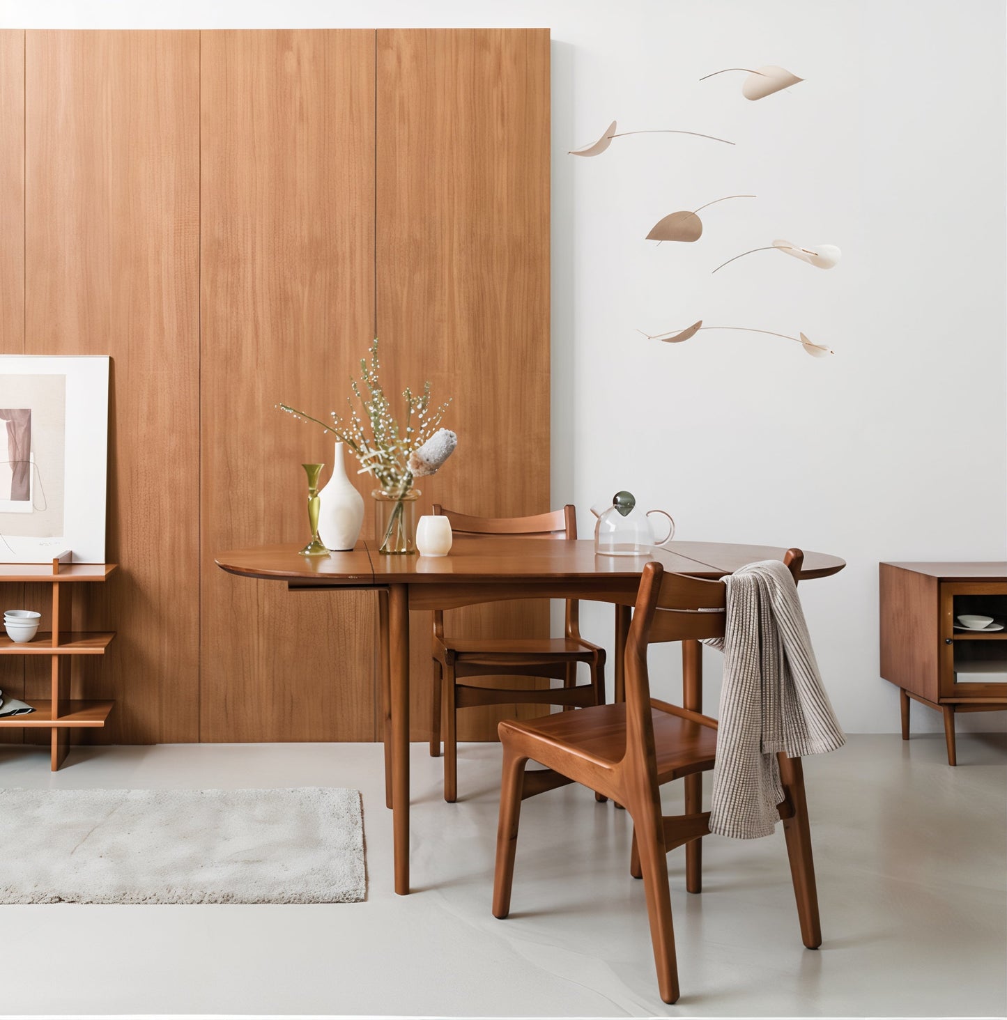 Extendable Oval Dining Table